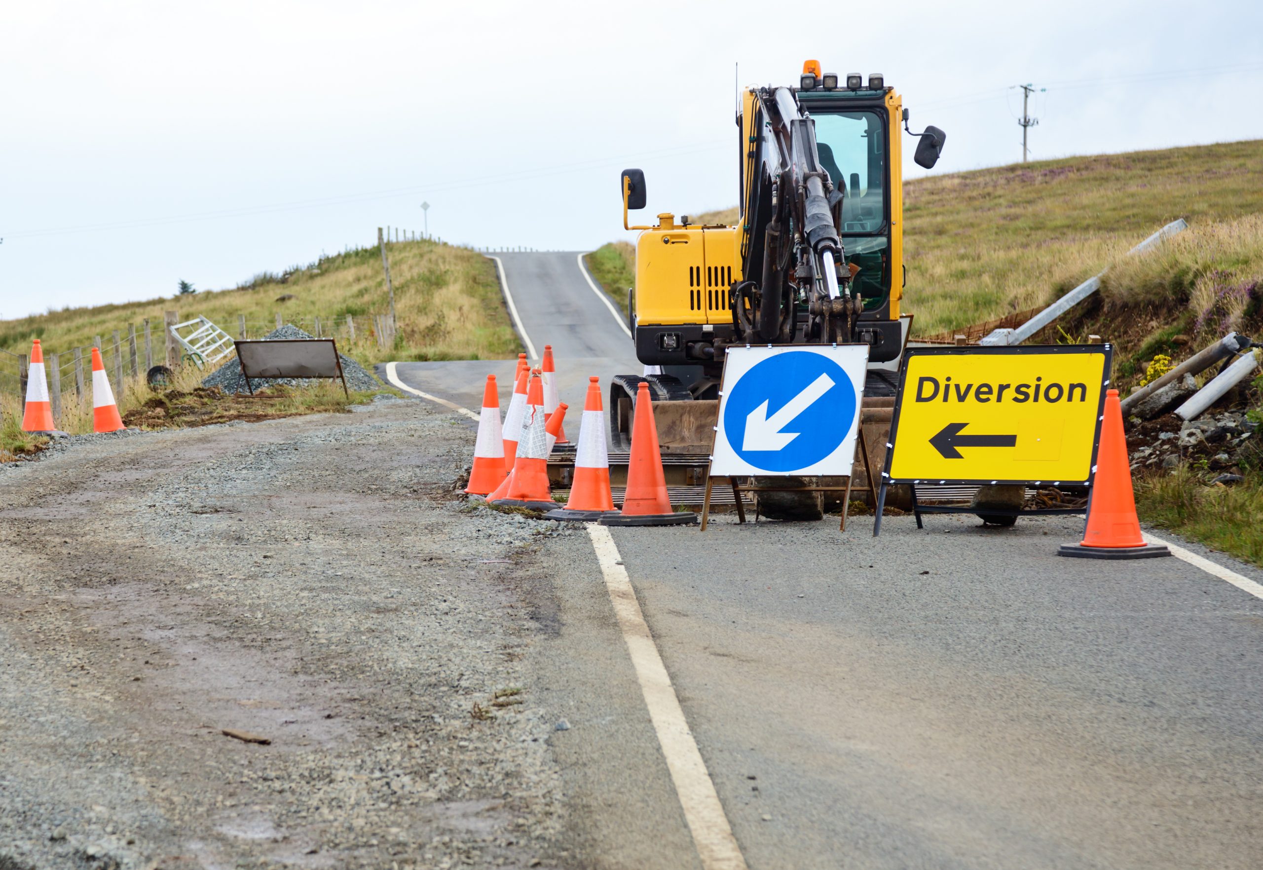 Road construction